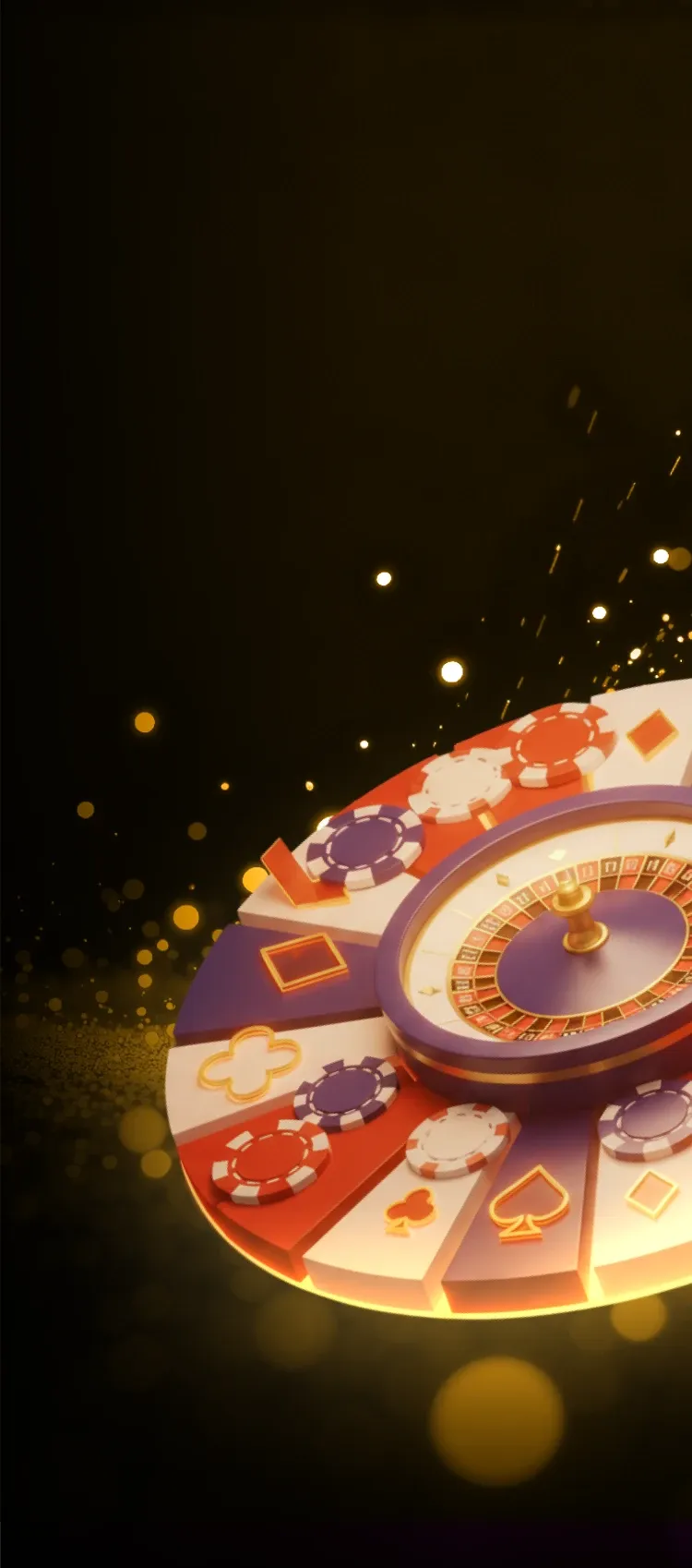 Immersive atmosphere of the Northern Aura social casino on mobile